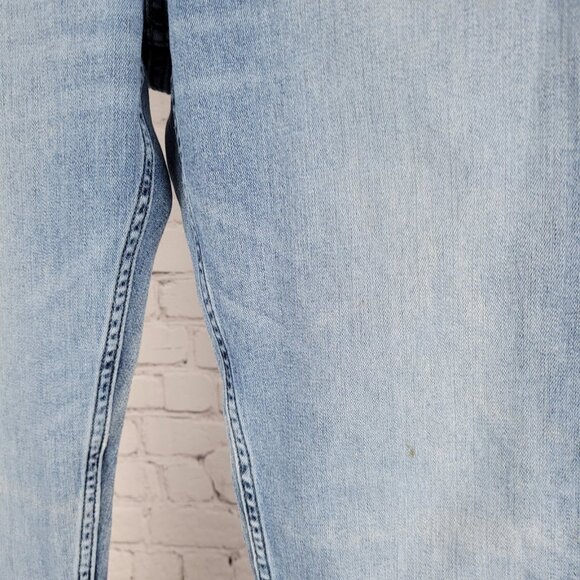 Rag & Bone Blue Denim Fit 2 Slim Straight Distressed Stretch Jeans 34x32 - Picture 5 of 16